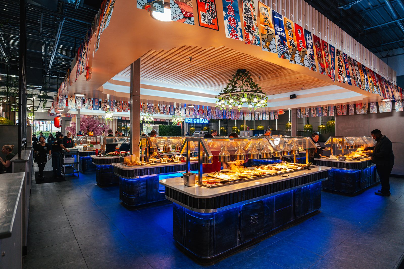 UMI Buffet Baltimore interior