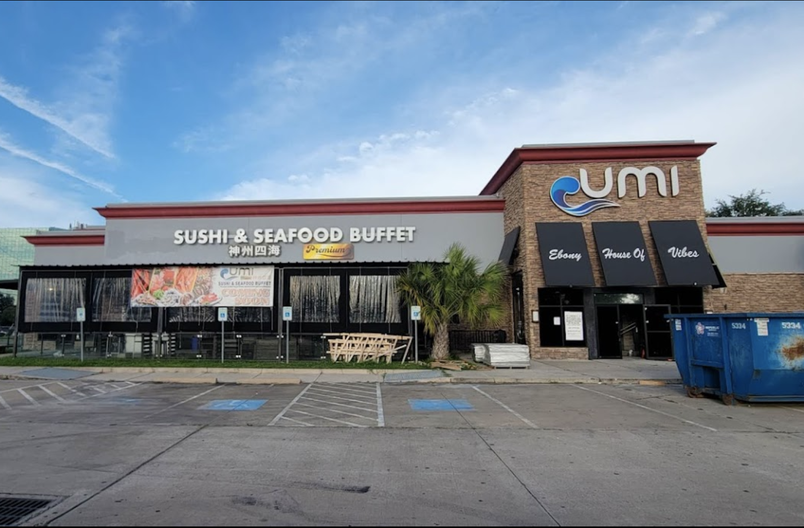 UMI Buffet Houston interior